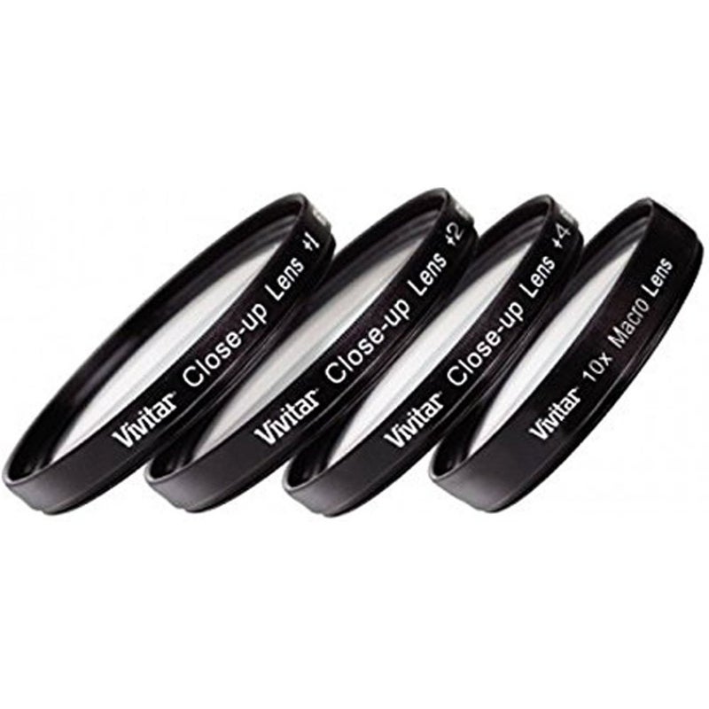 Vivitar Series 1 +1 +2 +4 +10 Close-Up Macro Filter Set w/Pouch (52mm)